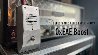 Electronic Audio Experiments 0xEAE Boost  Mesa Boogie Dual Rectifier [upl. by Najar135]