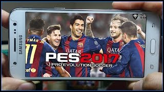 PES 2017 MOBILE  Como baixar e instalar o game [upl. by Annoid]