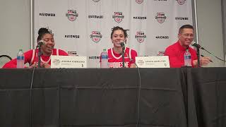 Duquesne WBB Ayanna Townsend Amaya Hamilton HC Dan Burt 3924 [upl. by Zulema]