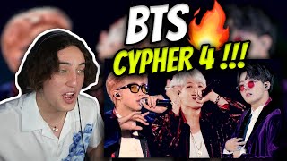 South African Reacts To BTS Cypher 4 Lyrics  Stage Mix [upl. by Orgell878]