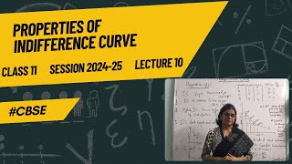 Properties of Indifference Curve  Marginal Rate of Substitution  Class 11  CBSE [upl. by Neyuh]