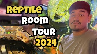 REPTILE ROOM TOUR  SEPTEMBER 2024 [upl. by Clayberg]