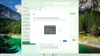 How to enable Linux on a Chromebook [upl. by Schnurr967]