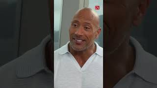 Dwayne Johnson SKYSCRAPER Interview shorts [upl. by Lihka]