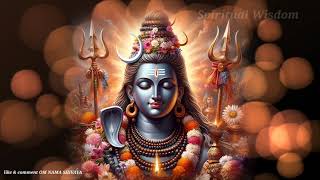 om namah shivaya 108 times  quotspiritual wisdomquot  meditation [upl. by Daitzman827]