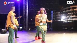 Vanessa Mdee alivyotumbuiza Mombasa Rocks Music Festival [upl. by Attelrac]