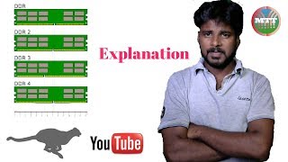 ddr vs ddr2 vs ddr3 vs dd4 difference in tamil [upl. by Elleinahc310]