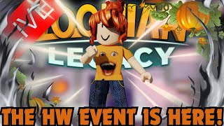 THE HW EVENT IS FINALLY HERE JKGHSNVKL Loomian Legacy [upl. by Ella]