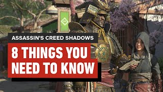 Assassins Creed Shadows 8 Things You Need to Know [upl. by Freeland986]