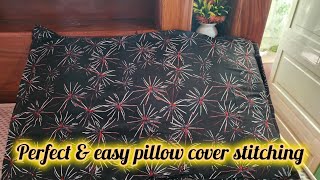 ഈ വീഡിയോ നിങ്ങൾക്ക് ഉപകാരപ്പെടും 💯💯pillow cover cutting and stitching [upl. by Loni]