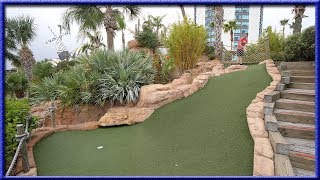 ONE OF THE MOST FUN MINI GOLF COURSES WE HAVE EVER PLAYED  Brooks Holt [upl. by Dera]