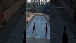 Ended with an excellent drop shot tennis tennisshorts dropshot [upl. by Kawasaki473]