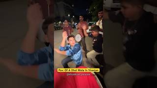 Dhol Wala In Visarjan  visarjan ganpativisarjan dhol youtubeshorts khushaalpawaar dance [upl. by Adnamar]