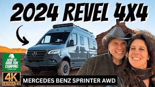 2024 Winnebago Revel 4x4 Camper Van Walkthrough  Off Road Class B RV [upl. by Tyson291]