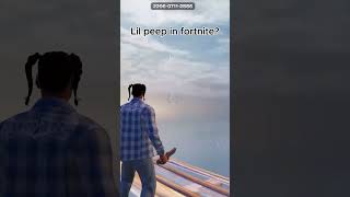 Lil peep in fortnite 😱 fortnite lilpeep code 220607112886 [upl. by Aneehsit]