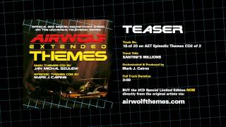 AIRWOLF CD216 — SANTINIS MILLIONS — Season 2 — Airwolf Extended Themes Soundtrack Teaser [upl. by Nyloc888]