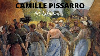 Camille Pissarro Paintings with TITLES 🖼Curated Exhibition 1✽ Famous French Impressionist [upl. by Ferriter505]