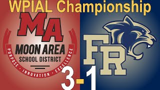 2024 WPIAL 3A Boys Soccer Championship 1 Moon vs 7 Franklin Regional Highlights [upl. by Proudfoot]