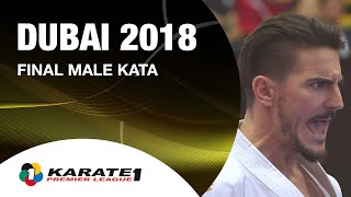 Damian QUINTERO vs Ryo KIYUNA Dubai 2018 Karate 1Premier League  WORLD KARATE FEDERATION [upl. by Ancier261]