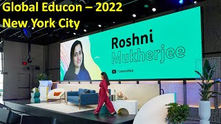 Global YouTube EduCon 2022  NewYork City  My Story of Resilience amp Reinvention  Roshni Maam [upl. by Corie]