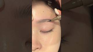 眉毛パーマでふんわり眉に大変身🫶眉毛サロン beauty eyebrows makeup ユユ眉 垢抜け眉 美容 アイブロウ 眉毛パーマ hbl [upl. by Eihcra272]