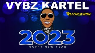 Vybz Kartel Mix 2023 Raw Vybz Kartel Dancehall Mix 2023 Raw  LIVING LEGEND  DJ Treasure [upl. by Rabbaj]