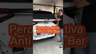 Ultra Racing  Perodua Ativa Pasang Rear Bumper Anti Crash Bar peroduaativa ativa ultraracing [upl. by Rillings]