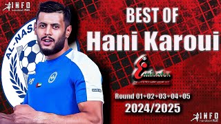 Best Of Hani Karoui AlNasrSC UAEHandballLeague Round 0102030405 20242025 [upl. by Kussell]