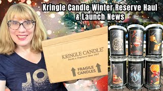 Kringle Candle Winter Reserve Haul amp Launch News [upl. by Ahsetel]