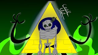 Bill Cipher vs The Lich complete Battle Animation [upl. by Enait]