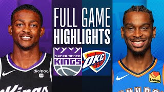 KINGS at THUNDER  FULL GAME HIGHLIGHTS  April 9 2024 [upl. by Ecitsuj50]