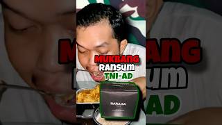 Ransum Tentara bikin cepat kenyangMukbang Ransum Tentara mukbang tentaraindonesia shortvideo [upl. by Astor254]