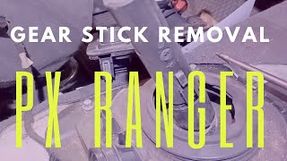 Ford Ranger Gear Stick  Selector  Removal PX Ranger [upl. by Ruzich]