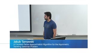 A ConstantFactor Approximation Algorithm for the Asymmetric Traveling Salesman Problem [upl. by Naesar]