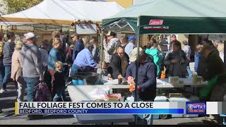 Bedford Fall Foliage Festival wraps up final day [upl. by Tiedeman]