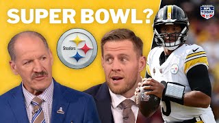 STEELERS MOVE TO 72  Are they true contenders  The NFL Today [upl. by Enerod272]