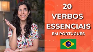 20 essential verbs in Portuguese [upl. by Stempson31]