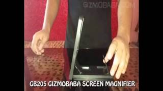 GB205Gizmobaba Mobile Screen Magnifier Gadget [upl. by Ambrosius]