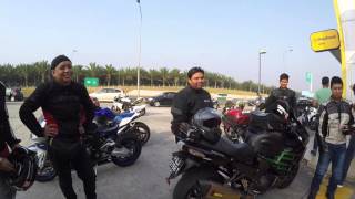 Bloopers whyzul amp the gang ride ke Melaka [upl. by Akemahc]