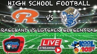 Raceland vs Letcher Co Central Football  KHSAA FOOTBALL  LIVE  Kool TV  83024 [upl. by Babbette915]