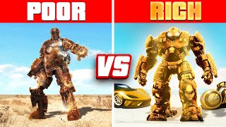 POOR Iron man vs RICH Iron Man in GTA 5 GTA 5 Funny Moments [upl. by Krissie]