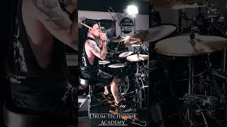 Powerful Swivel Technique  Double Bass Drumming shorts [upl. by Mellicent]