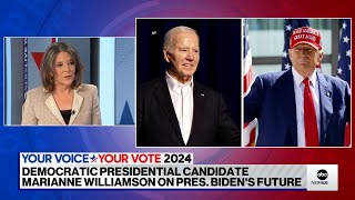 Marianne Williamson On ABC News Live  July 9 2024 [upl. by Zapot]