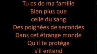 Génération Goldman  Famille Official Lyrics Video [upl. by Aniluap]