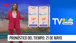 Pronóstico del tiempo Martes 21 de mayo 2024  TV Tiempo [upl. by Ahseikan]