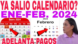 🎉CALENDARIO 2024 ADELANTAN PAGOS AMLO ARIADNA ADULTOS MAYORES CUÁNDO🤩 [upl. by Jemma]