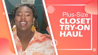 WHAT SHOULD I THROW OUT  TRY ON HAUL  PLUS SIZED [upl. by Eeram]