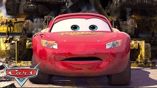 Lightning McQueen Tries to Fix the Road  Pixar Cars [upl. by Melnick]