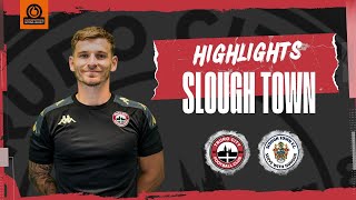 Slough Town vs Truro City  Vanarama National League South  Highlights [upl. by Anahsirk]