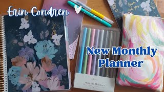 Erin Condren 2025 Monthly Planner  My newest order [upl. by Lowis]